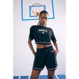DeFacto %100 Pamuk NBA Brooklyn Nets Cropped Fıt Tişört B9953AX25SM