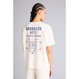 DeFacto %100 Pamuk NBA Brooklyn Nets Relax Fıt Kısa Kollu Tişört G9307AX26SM