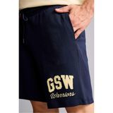 DeFacto %100 Pamuk NBA Golden State Warriors Lisanslı Standart Fit Lacivert Şort H3819AX26SM - Lacivert-NV253