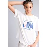 DeFacto %100 Pamuk NBA Wordmark Relax Fıt Tişört G0714AX26SP