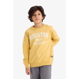 DeFacto %100 Pamuk Oversize Geniş Kalıp Baskılı Sweatshirt Erkek Çocuk G6170A826SP