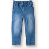 DeFacto %100 Pamuk Paperbag Jean Pantolon Kız Bebek G6307A526SM - Mavi-NM39 - 18 - 24 Ay