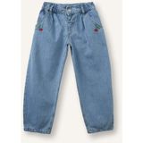 DeFacto %100 Pamuk Paperbag Pantolon Kız Bebek H6511A526SM - Mavi-NM39 - 12 - 18 Ay