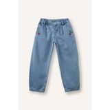 DeFacto %100 Pamuk Paperbag Pantolon Kız Bebek H6511A526SM