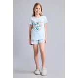 DeFacto %100 Pamuk Pijama Takımı Dinozor Baskılı Uzun Kollu Üst Beli Lastikli Uzun Alt Erkek Bebek E6241A826SM - Mavi-BE773 - 7 - 8 Yaş
