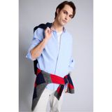 DeFacto %100 Pamuk Regular Fit Polo Yaka Oxford Basic Uzun Kollu Gömlek A8028AX26SP