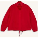 DeFacto %100 Pamuk Regular Fit Poplin Uzun Kollu Kırmızı Tunik H0675AX26SP - Kırmızı-RD282