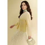 DeFacto %100 Pamuk Regular Fit Poplin Uzun Kollu Tunik H0280AX26SP - Sarı