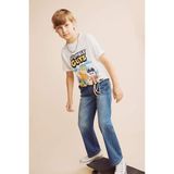 DeFacto %100 Pamuk Straight Fit Düz Paça Jean Pantolon Erkek Çocuk B5740A826SM - Mavi-NM28 - 7 - 8 Yaş
