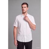 DeFacto %100 Pamuk Ultra Hafif Regular Fit Klasik Yaka Kısa Kollu Gömlek D7551AX26AU - 2XL - Beyaz-WT34
