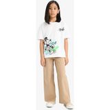 DeFacto %100 Pamuk Wide Leg Geniş Paça Pantolon Kız Çocuk E6188A825AU - Bej-BG656 - 9 - 10 Yaş