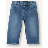 DeFacto %100 Pamuk Wide Leg Pantolon Kız Bebek H2200A526HS - 18 - 24 Ay - Mavi-NM39