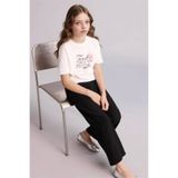 DeFacto %100 Pamuk Wıde Leg Pantolon Kız Çocuk G0608A826SM