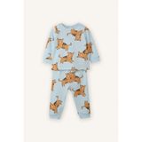 Defacto %100 Pamuklu Kaplan Desenli 2'li Pijama Takımı Erkek Bebek G8834A526SP