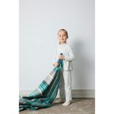 DeFacto %100 Pamuklu Pijama Takımı Kız Bebek E0766A525SP - Mavi-BE61 - 4 - 5 Yaş