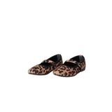 DeFacto 23 Nisan Leopar Desenli Slip On Düz Taban Babet Kız Çocuk, 32, E7807A825SM, Çok Renkli-KR1, Kız çocuk