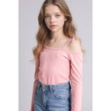 DeFacto 26Y801001235 Pembe Kız Çocuk T-Shirt G8464A8/BR80
