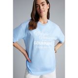 DeFacto 26Y801002628 Açık Mavi Kadın T-Shirt H2360AX/BE791