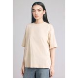 DeFacto 26Y801003200 Bej Kadın T-Shirt C0099AX/BG757