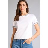 DeFacto 26Y801003479 Beyaz Kadın T-Shirt G8521AX/WT36