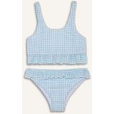DeFacto 2'li Ekoseli Turkuaz Bikini Kız Çocuk G7398A826HS - Turkuaz-TR487 - 9 - 10 Yaş