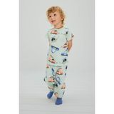 DeFacto 2'li Pijama Nane Yeşili Takım Erkek Bebek H5618A526AU - Yeşil-GN1181 - 12 - 18 Ay