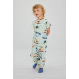 DeFacto 2'li Pijama Nane Yeşili Takım Erkek Bebek H5618A526AU - Yeşil-GN1181 - 2 - 3 Yaş