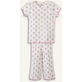 DeFacto 2'li Pijama Takımı Kız Bebek H5503A526SM - Ekru-ER233 - 18 - 24 Ay