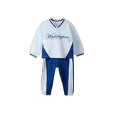 Defacto 2'li Takım Baskılı Sweatshirt Eşofman Altı Erkek Bebek, 12-18 Ay, G6132A526SP, Ekru-ER98, erkek-bebek, 12-18 Ay (86cm)
