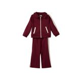 Defacto 2'li Takım Fermuarlı Sweatshirt Eşofman Altı Erkek Bebek, 18-24 Ay (92cm), Bordo