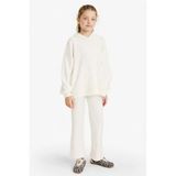 DeFacto 2'li Takım Kapüşonlu Sweatshirt Eşofman Altı Kız Çocuk, 7-8 Yaş, F4289A825WN, Ekru-ER99, kız-çocuk