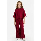 DeFacto 2'li Takım Kız Çocuk G0361A826SP - Bordo-BR205 - 9 - 10 Yaş