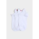 DeFacto 3'lü Pamuklu Patik Çorap Kız Çocuk G3938A8NS - 35 - 39 - Beyaz-WT1