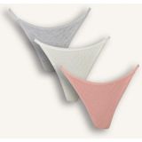 DeFacto 3'lü Tanga F1029AX25AU - XL - Pembe-BR80
