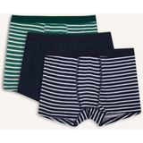 DeFacto 5'li Boxer Elastik Bel Erkek Çocuk G7288A826SM - Lacivert-NV135 - 7 - 8 Yaş