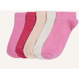 DeFacto 5'li Pamuklu Patik Çorap Kız Çocuk H5354A8NS - 35 - 39 - Pembe-PN5