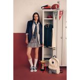DeFacto A Form Jean Pileli Mini Etek B2152AX23HS - Gri-NM55 - 32