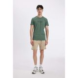 DeFacto A3893AX24HS - Bej-BG732 Slim Fit Dar Paça Erkek Şort