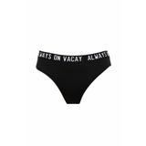 DeFacto A8335AX23HSBK81 Siyah Fall in Love Regular Fit Bikini Altı