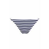 DeFacto A9458AX23HSNV30 Lacivert Çizgili Fall in Love Regular Fit Çizgili Bikini Altı