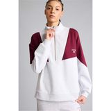 DeFacto Airtech NBA Boston Celtics Oversize Fit Yarım Fermuarlı Modal Sporcu Sweatshirt G5482AX25AU - Gri-GR421 - XL