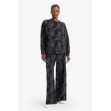 Defacto Aırtech Wide Leg Cepli Geniş Paça Uzun Sporcu Pantolon, Xs, G7089AX25WN, Siyah, Kadın