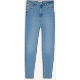 DeFacto Anna Skinny Fit Yüksek Bel Düz Paça Uzun Jean Taş Yıkama Pantolon D8181AX25SP