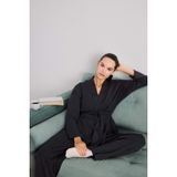 DeFacto Antrasit Modal Kimono Ceket, S, G0003AX25WN, Antrasit-AR210, kadın