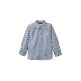 DeFacto Ayıcıklı Poplin Gömlek Erkek Bebek, 12-18 AY, H2792A526SP, Lacivert-NV135, Erkek bebek