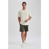 DeFacto B0650AX23SM Haki-KH50 Erkek Regular Fit Şort