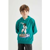 DeFacto B3736A823WN Erkek Çocuk Captain Tsubasa Kapüşonlu Sweatshirt