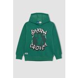 DeFacto B4909A823WN Erkek Çocuk NBA Boston Celtics Kapüşonlu Kalın Sweatshirt