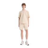 DeFacto B8674AX25SP Bej-BG702 Erkek Slim Fit Dar Kesim Dar Paça Basic Düz Şort