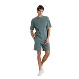 DeFacto B8792AX25SM Yeşil-GN1019 Erkek Regular Fit Düz Paça Cepli Basic Düz Şort